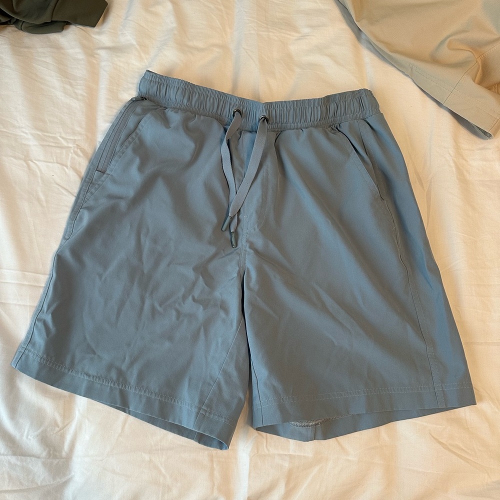 VRST Light Blue Drawstring Shorts